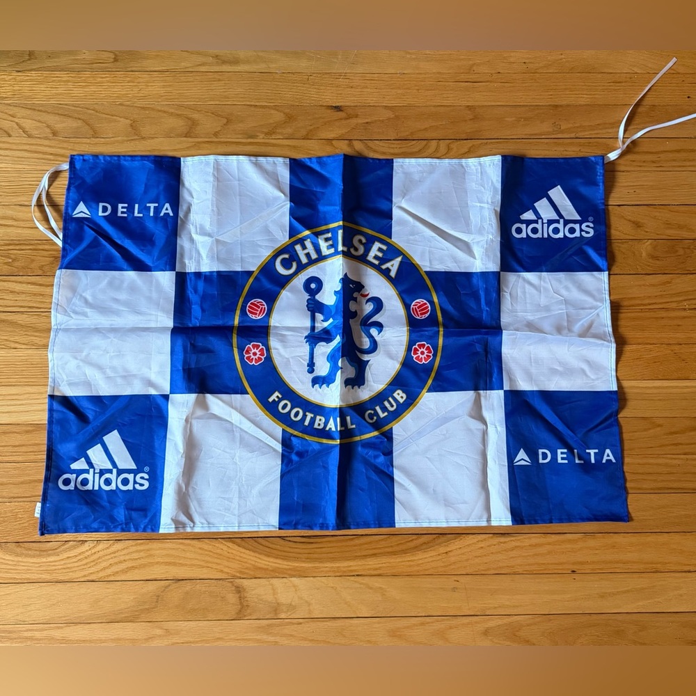 Chelsea Football Club Blue & White Bath Flag